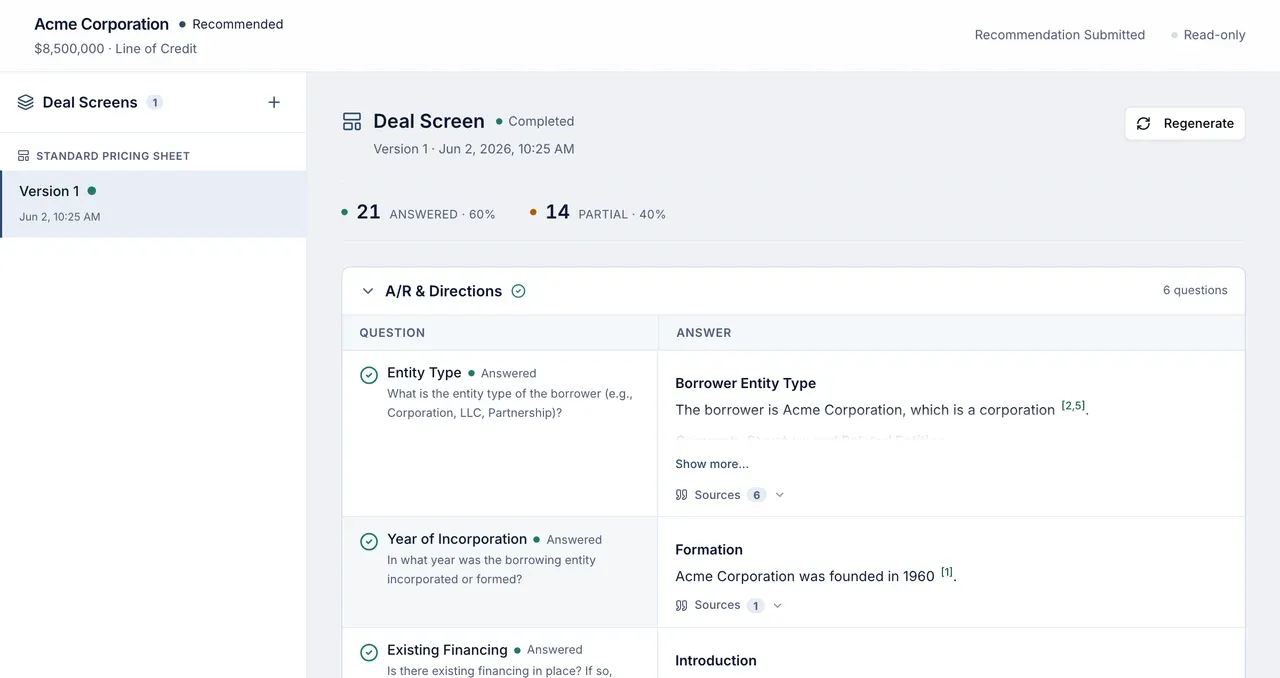 Data Extraction preview